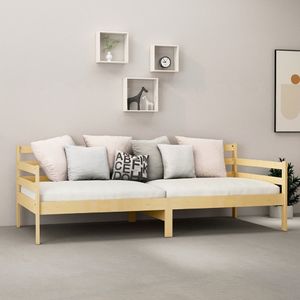vidaXL Łóżko dzienne, lite drewno sosnowe, 90x200 cm 3