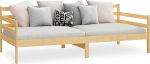 vidaXL Łóżko dzienne, lite drewno sosnowe, 90x200 cm 4