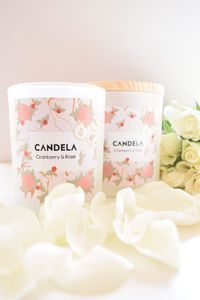 Candela Cranberry & Rose 240ml 1