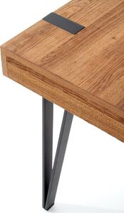 Biurko Halmar B-39 Brązowe 110 cm x 55 cm 8