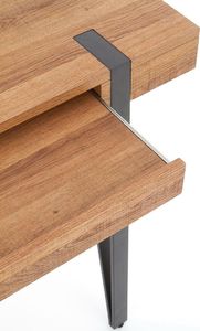 Biurko Halmar B-39 Brązowe 110 cm x 55 cm 9