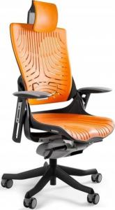 Krzesło biurowe Unique Wau 2 Czarno-pomarańczowe 1
