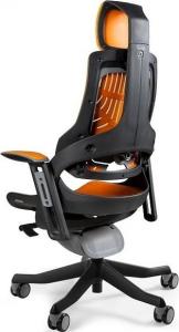 Krzesło biurowe Unique Wau Czarno-pomarańczowe 2