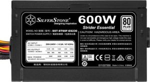 Zasilacz SilverStone Strider 600W (SST-ST60F-ES230) 3