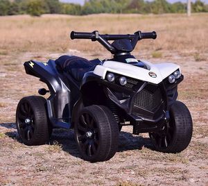 Import SUPER-TOYS Quad na akumulator, miękkie koła EVA, miękkie siedzenie, dwa akumulatory, dźwięki/RBT570 7