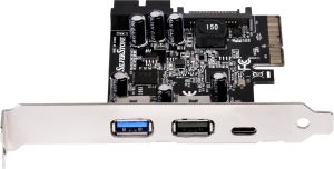 Kontroler SilverStone PCIe 2.0 x2 - 2x USB 3.0 + 1x USB-C 3.2 Gen 2 (SST-ECU05) 8