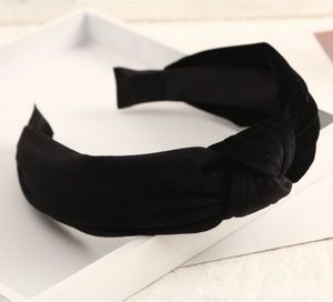 eCarla Opaska turban z materiału krem O229K 1