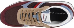 Tommy Hilfiger Tommy Hilfiger Runner Lo Color Mix FM0FM03815-GR8 Brązowe 41 3
