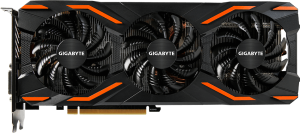 Karta graficzna Gigabyte GeForce GTX1080 WINDFORCE OC 8GB GDDR5X (256 Bit) HDMI, DVI, 3X DP, BOX (GV-N1080WF3OC-8GD) 3