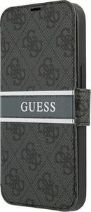 Guess Guess GUBKP13S4GDGR iPhone 13 mini 5,4" szary/grey book 4G Stripe 1
