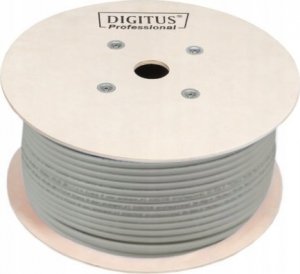 Digitus DIGITUS Coaxial cable RG-6 75 Ohm shielded foil + braid 77 percent Eca PVC 500m white reel 1