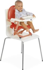 Chicco Krzesełko do karmienia turystyczne Pocket Snack Poppy Red 4
