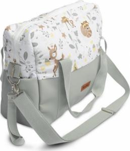 Sensillo Torba do wózka Leśna przygoda Biała 8623/8441 2
