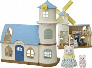 Figurka Epoch Sylvanian Families - Młyn z niebieskim dachem (5630) 1