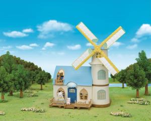 Figurka Epoch Sylvanian Families - Młyn z niebieskim dachem (5630) 4
