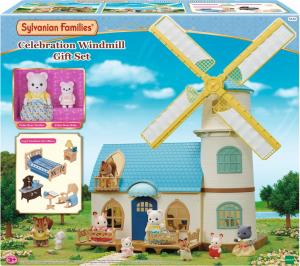 Figurka Epoch Sylvanian Families - Młyn z niebieskim dachem (5630) 5