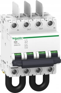 Schneider Electric Rozłącznik izolacyjny PV 2P 50A 1000V DC SW60 -DC 1000VDC 50A 2P A9N61699 1
