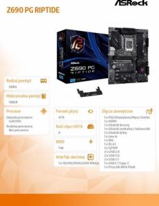 Płyta główna ASRock Z690 PG RIPTIDE 6