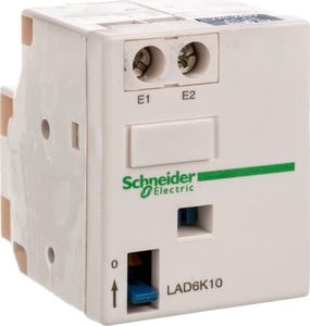 Schneider Electric Blok styków pomocniczych zatrzaskowych 220-240 V AC/DC LAD6K10M 1