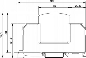 Phoenix Contact Ogranicznik przepięć, ochronnik C typ T2 4 moduły 3P+N sieć TN-S/TT VAL-MS-EE-T2-3+1-320 Essential 2910575 3