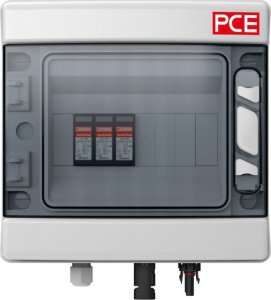 PCE Rozdzielnica PV 1MPPT ogranicznik przepięć DC typ 1/2 Phoenix Contact BOX 90PV005 1