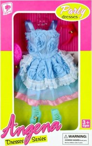 Mega Creative UBRANKO DLA LALEK 15X24X3 MC MIX4 DISP 30/90/120 3