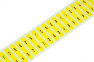 Wago Etykieta samoprzylepna z poliestru o wymiarach 15x9mm żółta 210-806/000-002 1