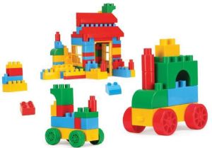 Wader Klocki w pojemniku dla chłopców 132 elementy (41270) 3