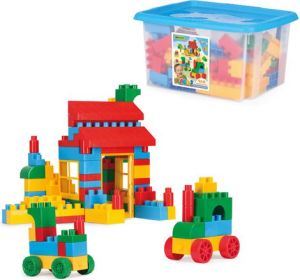 Wader Klocki w pojemniku dla chłopców 132 elementy (41270) 4