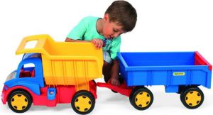Wader GIGANT TRUCK WYWROTKA Z PRZYCZEPĄ (65100) 3