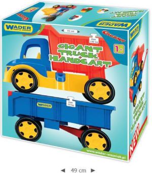 Wader GIGANT TRUCK WYWROTKA Z PRZYCZEPĄ (65100) 6