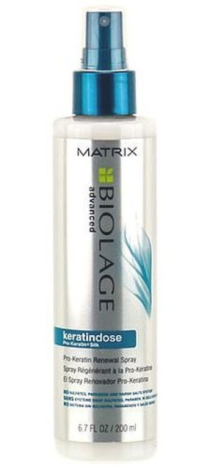 MATRIX Biolage Advanced Keratindose Renewal Spray Spray wygładzający z keratyną i jedwabiem 200ml 1