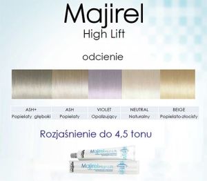 L’Oreal Paris Professionnel Majirel High Lift farba do włosów ASH+ 50ml 2