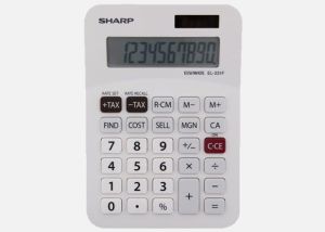 Kalkulator Sharp EL330FB BIAŁY 1