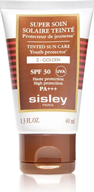Sisley Super Soin Solaire Tinted Sun Care SPF30 - ochronny krem koloryzujący do twarzy 02 Golden 40ml 1