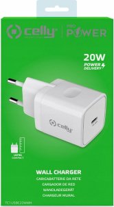 Ładowarka Celly ŁADOWARKA ŚCIENNA USB-C 20 W. 4