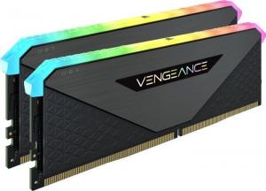 Pamięć Corsair Vengeance RGB RT, DDR4, 64 GB, 3600MHz, CL18 (CMN64GX4M2Z3600C18) 3