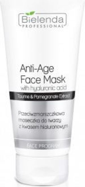Bielenda Professional Anti-Age Face Mask With Hyaluronic Acid Przeciwzmarszczkowa maseczka do twarzy 175ml 1