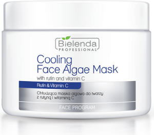 Bielenda Professional Cooling Face Algae Mask With Rutin And Vitamin C Chłodząca maska algowa do twarzy z rutyną i witaminą C 190g 1