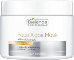 Bielenda Professional Face Algae Mask With Colloidal Gold Maska algowa do twarzy z koloidalnym złotem 190g 1