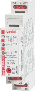 Relpol Przekaźnik bistabilny 80 A (20 ms) sekwencyjny z pamięcią 2Z 16A 12...240 V AC/DC RPB-2ZSMI-UNI 864394 1