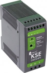 BREVE Zasilacz impulsowy KSE 04024 230/24VDC 40W 1,7A /na szynę/ 18924-9983 1