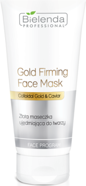 Bielenda Professional Gold Firming Face Mask Złota maseczka ujędrniająca do twarzy 175ml 1
