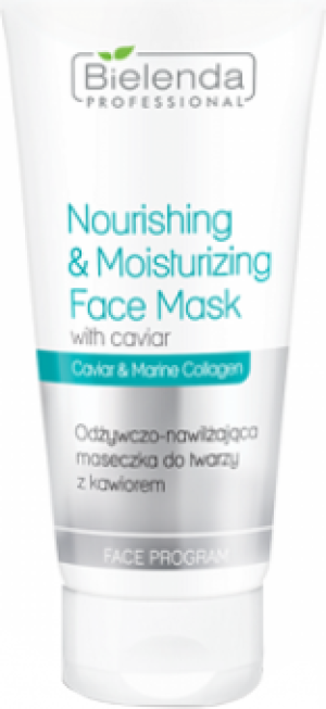 Bielenda Professional Nourishing & Moisturizing Face Mask With Caviar Odżywczo-nawilżająca maseczka z kawiorem 175ml 1
