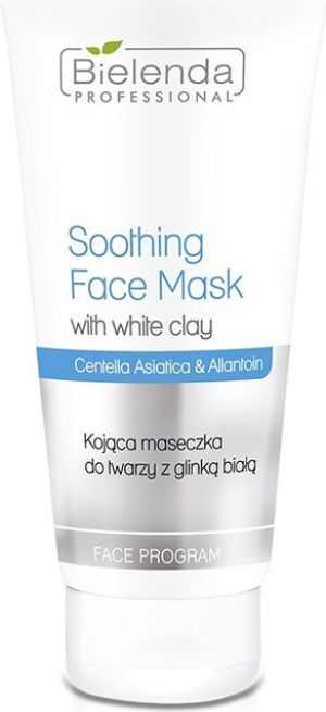 Bielenda Professional Soothing Face Mask With White Clay (W) kojąca maseczka do twarzy z glinką białą 150g 1
