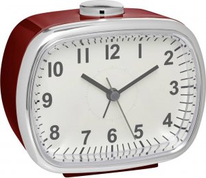 TFA TFA 60.1032.05 Analogue Alarm Clock red 1