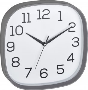 TFA TFA 60.3053.10 Analogue Wall Clock grey 1
