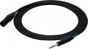 Kabel SSQ Jack 6.3mm - XLR 2m czarny (SS-1461) 1