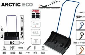 Prosperplast Łopata do śniegu 80 cm vx5275 2