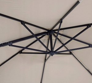 Carruzzo L43D PARASOL OGRODOWY REGULOWANY ROMA 3M 3